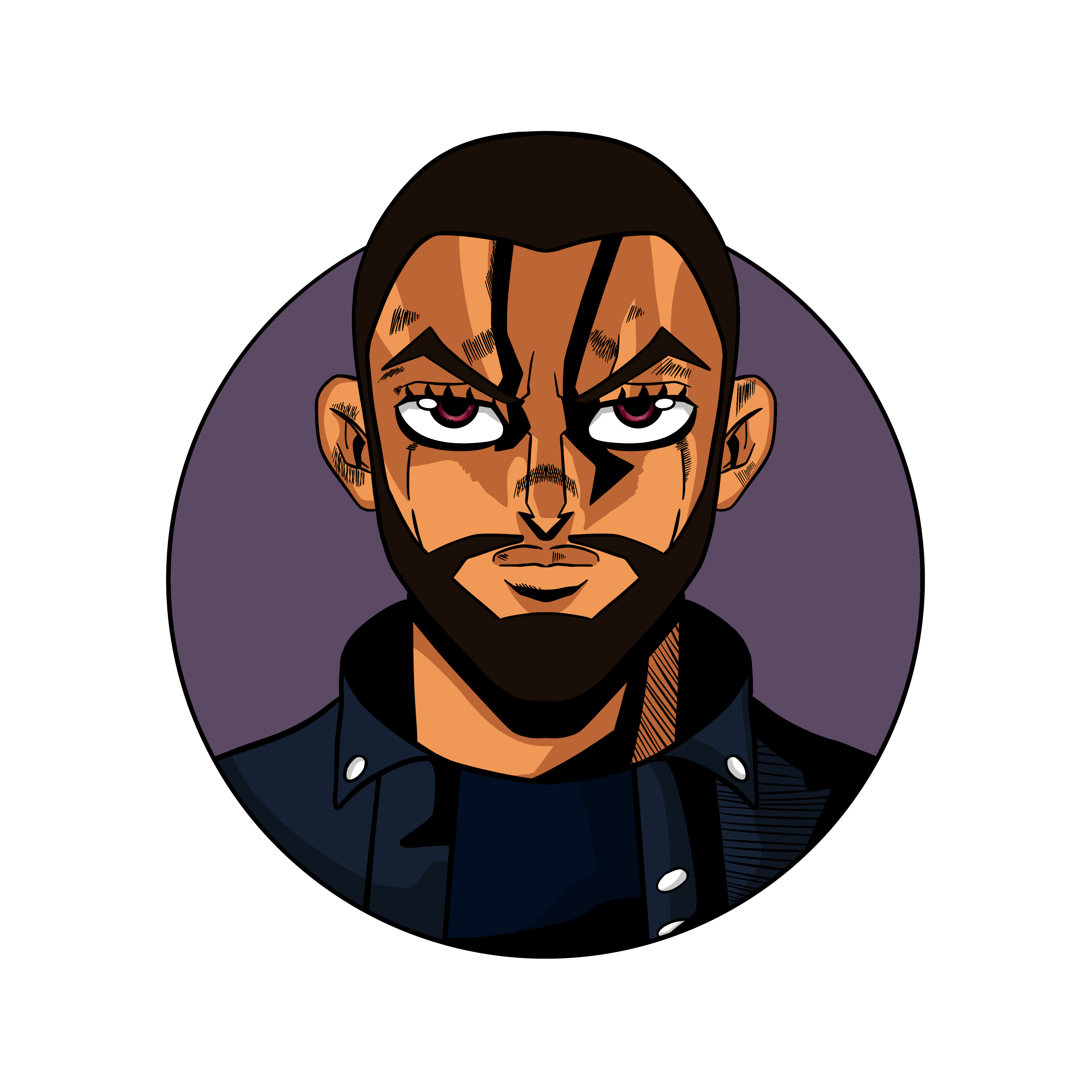 Dessin de moi en version Jojo Bizarre Adventure