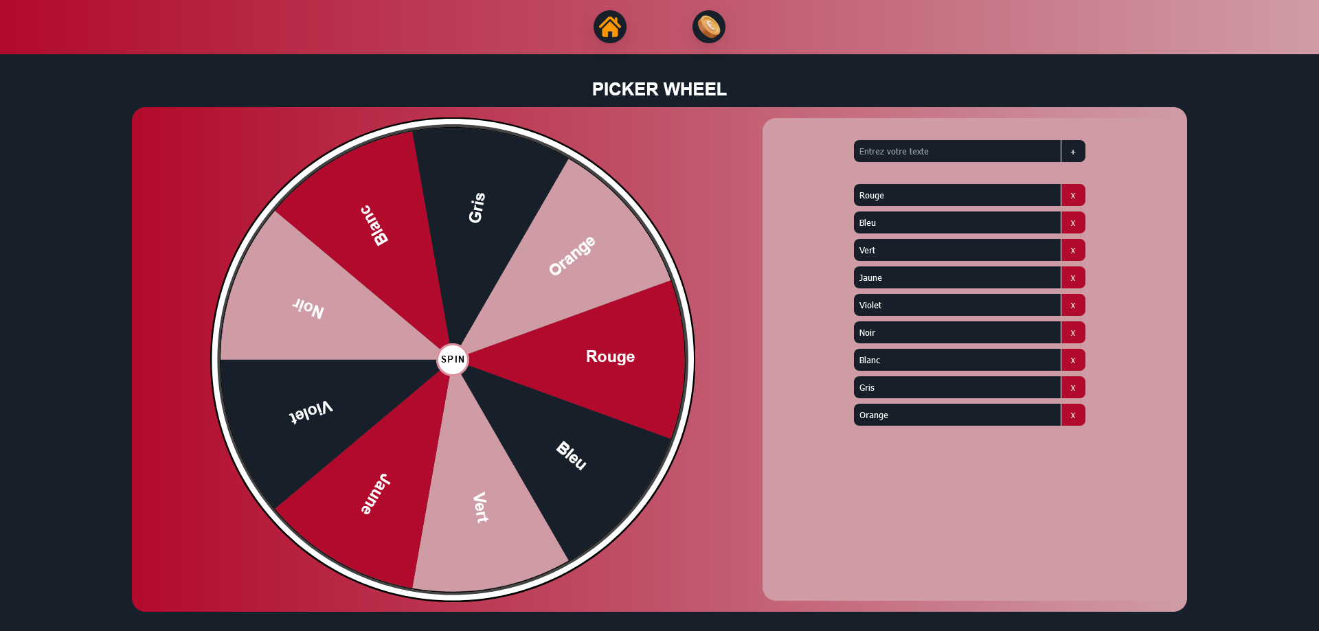 Image de la roue du site PickerWheel